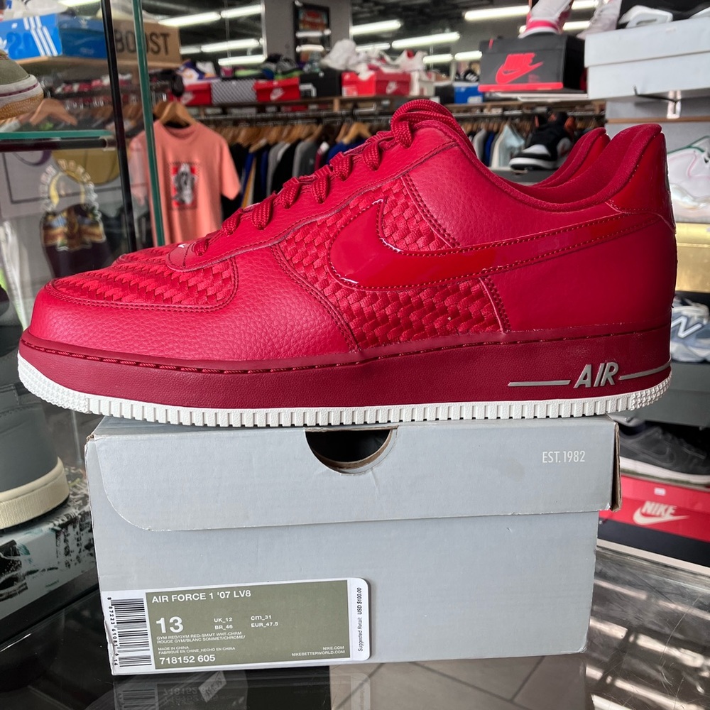 Air Force One 1️⃣ Rare Red Nike - Picture 3 of 11